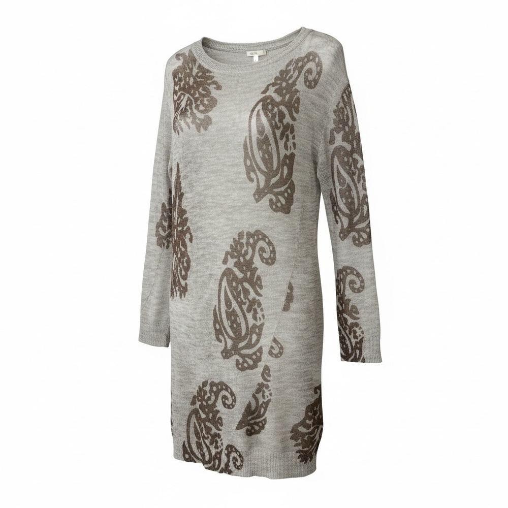 Dries Van Noten grey alpaca and wool blend knit dress - Picture 5 of 12